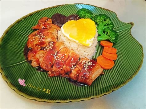 照烧鸡腿饭